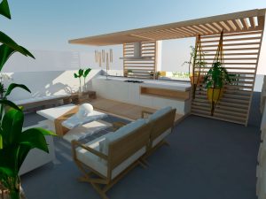 Decoración veraniega: terrazas y patios con decoración mediterránea